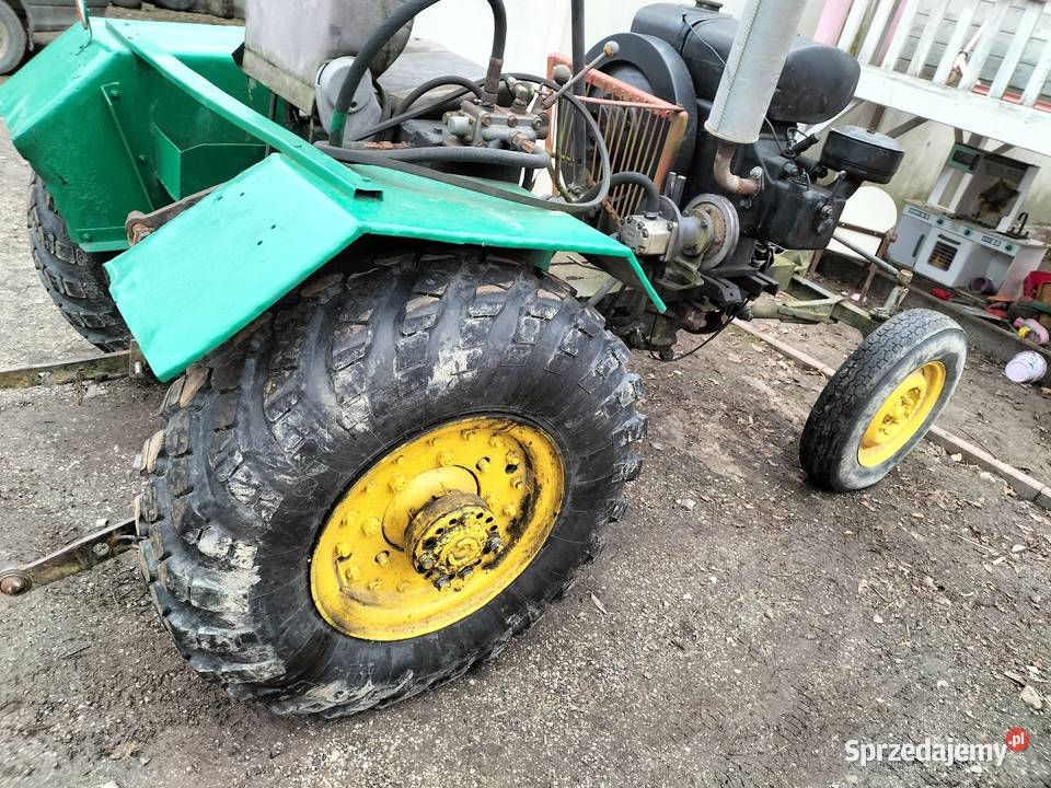 Sam es Papaj samoróbka traktorek silnika s320 Pozostałe Chełm