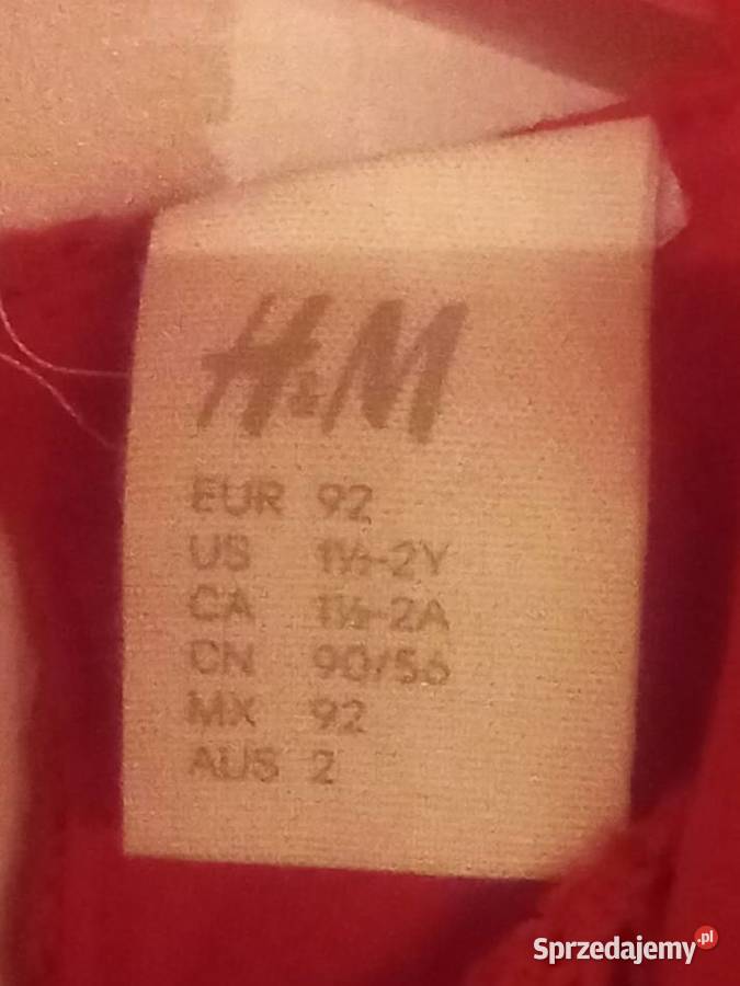 Sukienka koronkowa firmy HM rozmiar 92 dziewczynka Sukienki i spódniczki Sukienki i spódniczki Śrem