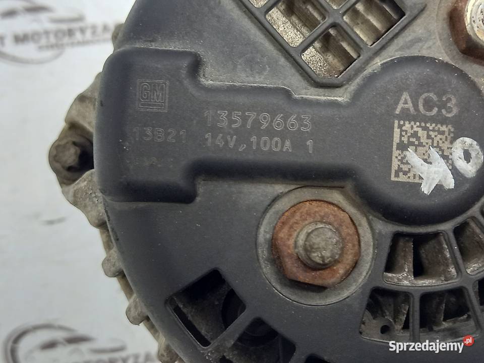 OPEL ADAM 14 B 13r A14XER 87 146 alternator 100A świętokrzyskie Kielce