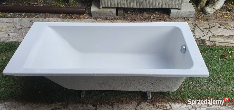 Wanna prostokątna Roca Easy BTA biała 170x75 Turek