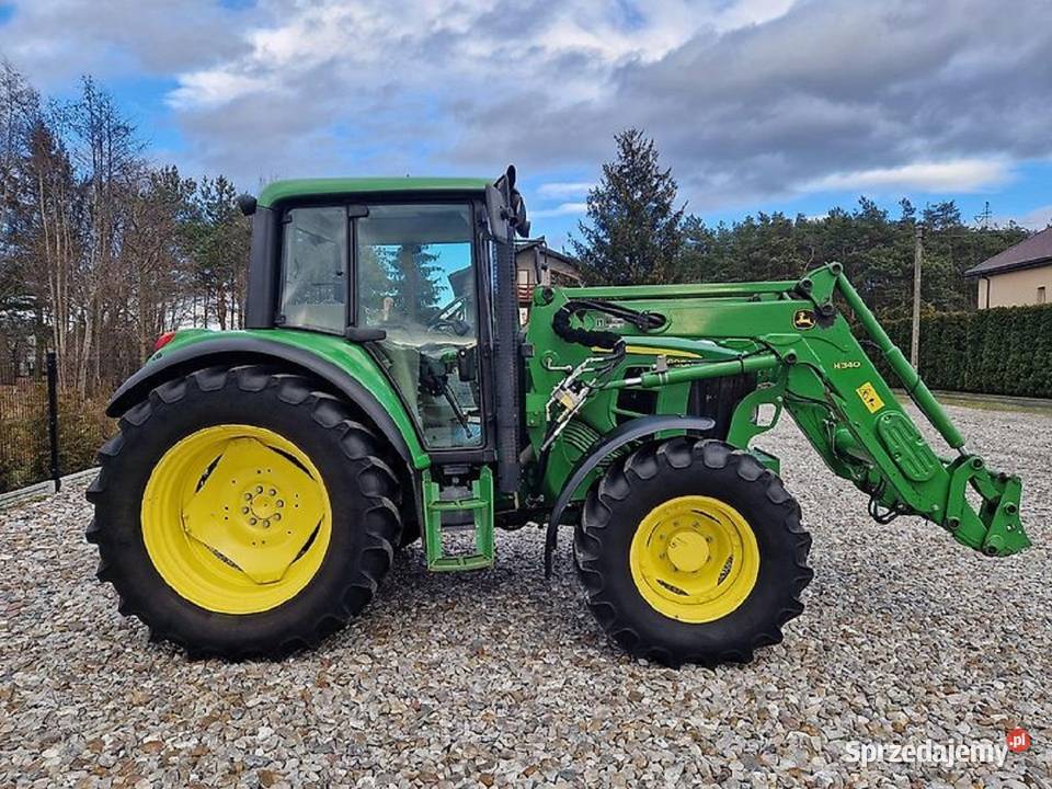 ciągnik John Deere 62304x494Ładowacz czołowy John Deere Bielsk Podlaski