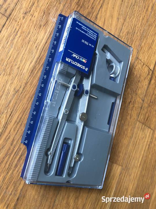 Cyrkiel Staedtler Art 550 01 Kompletny i Szramowo