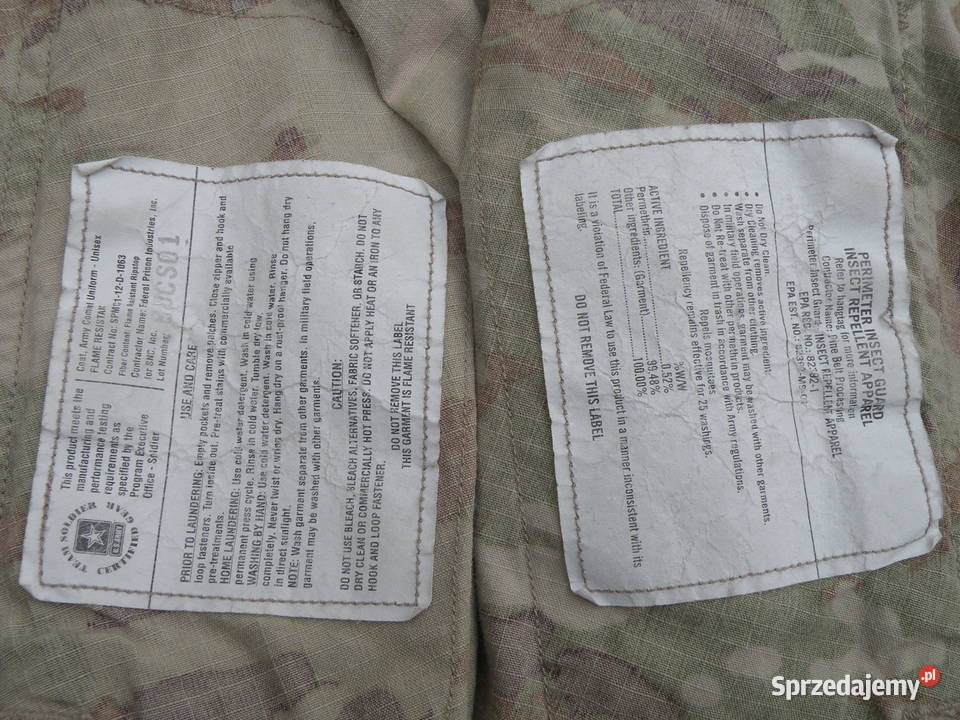 Mundur FRACU multicam ocp small regular sprzedam