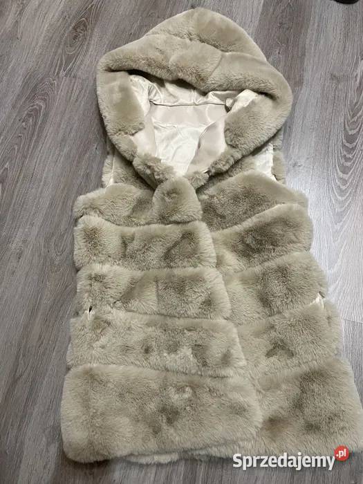 Kamizelka bezrękawnik futerko 38 M firmy TU Chełm