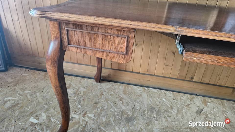 Piękne stylowe biurko w stylu chippendale łódzkie Łódź