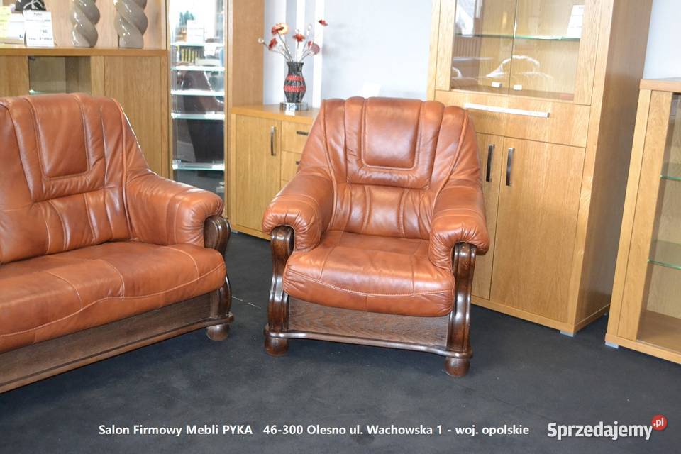 Komplet Stylowy ROMA Skóra Naturalna PRODUCENT Zielona Góra