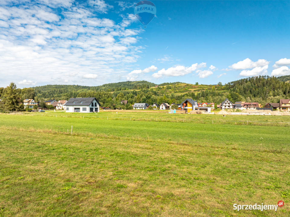 Działka budowlana Harklowa gm Nowy Targ
