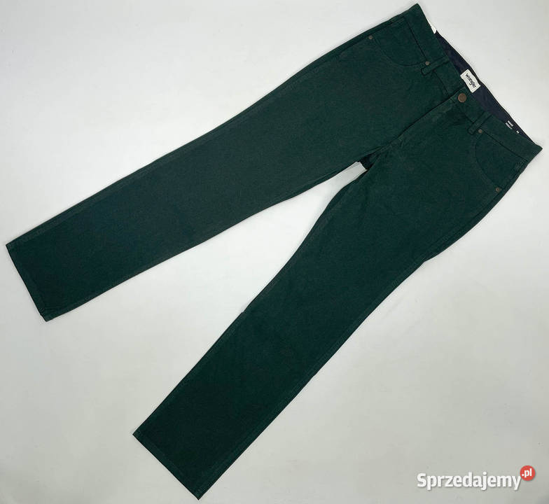 Spodnie męskie Wrangler Greensboro 803 Scarab Poznań sprzedam