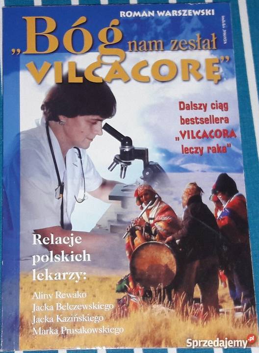 BÓG NAM ZESŁAŁ VILCACORĘ WARSZEWSKI ROMAN Warszawa sprzedam