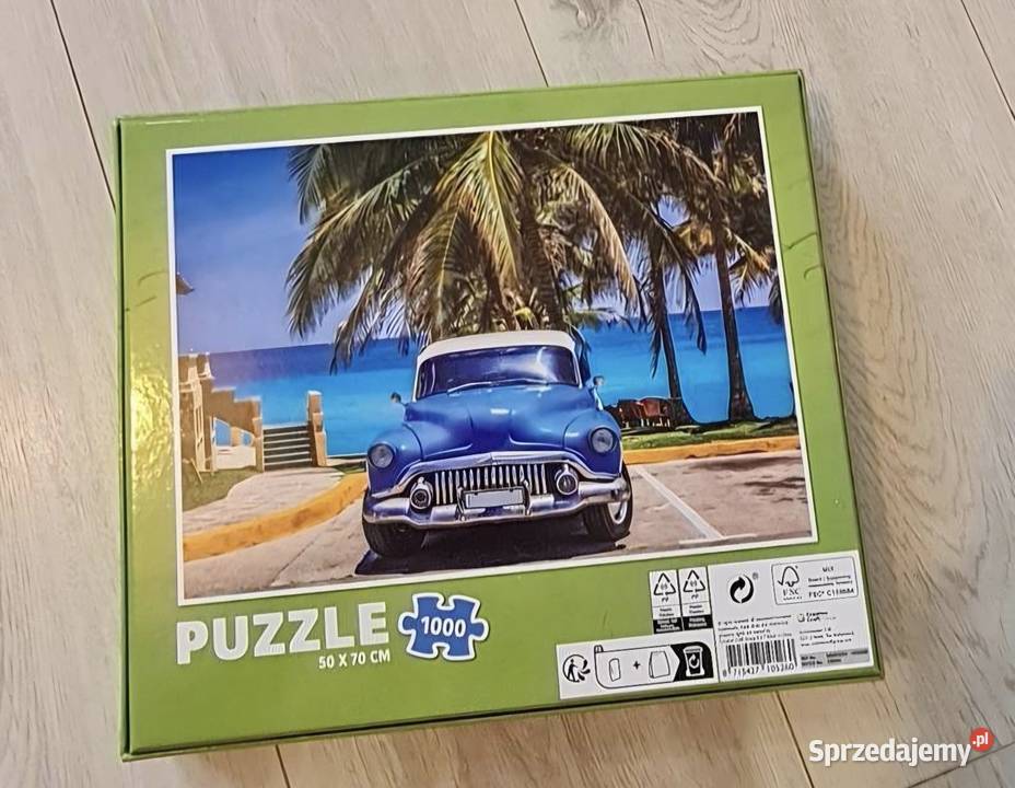 Puzzle Auto 1000 sztuk Nowe łódzkie Łódź