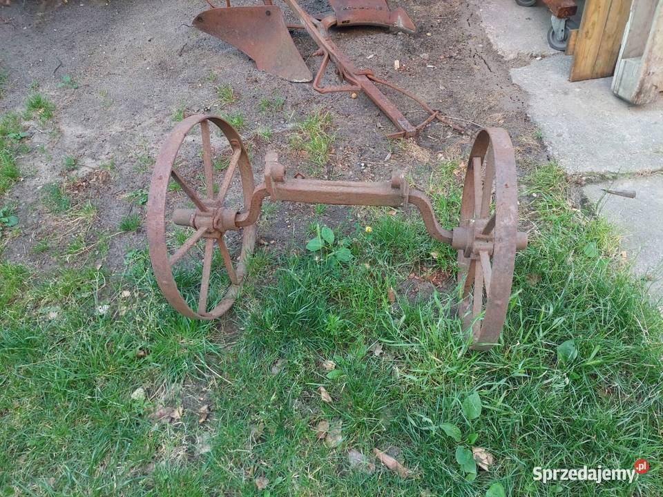 Stare zabytkowe konne narzędzia rolnicze wielkopolskie