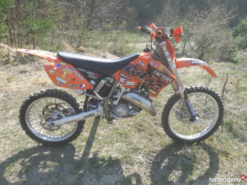 KTM SX 125 45 2004 cross lubuskie Łęknica