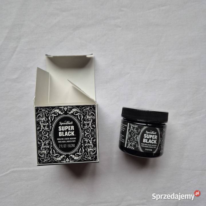 Tusz kreślarski Speedball super black India Ink Malarstwo Brzesko sprzedam