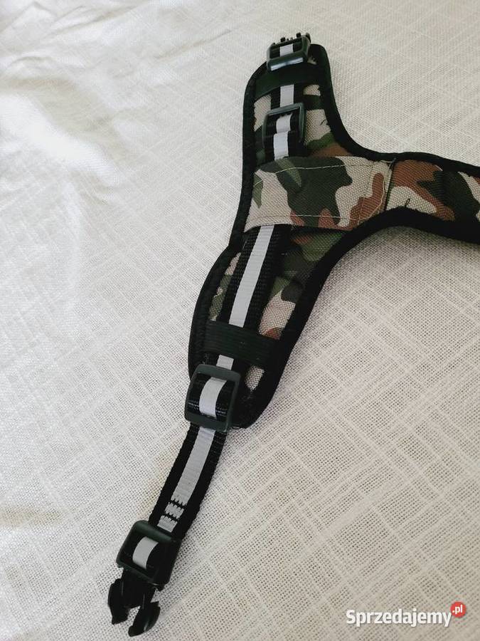 Szelki psa regulowana zabudowana z ochroną