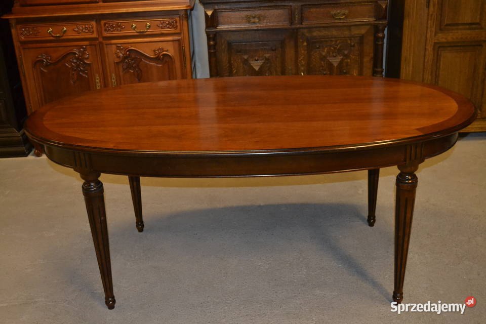 stół elipsa orzech Będzin
