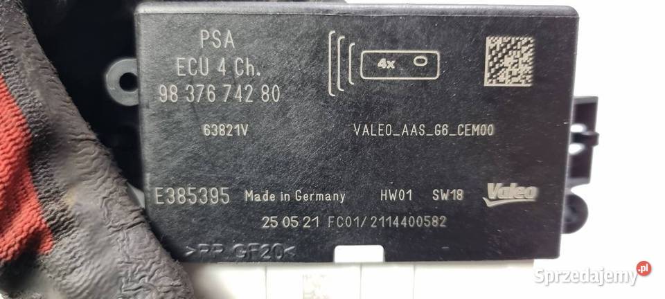 MODUŁ CITROEN BERLINGO III 9837674280 Lipno