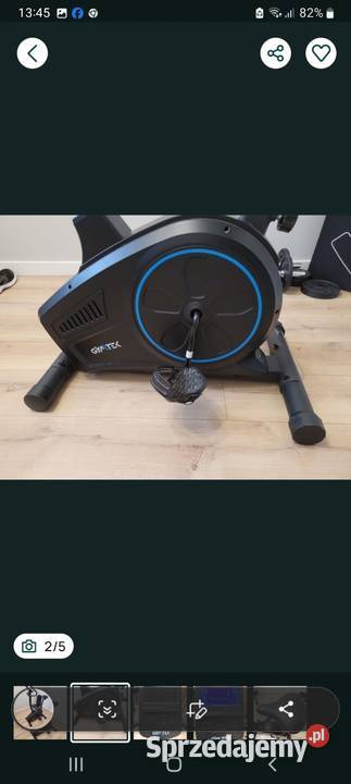Rowerek elektromagnetyczny Gymtek XB 2000 wielkopolskie Kórnik sprzedam