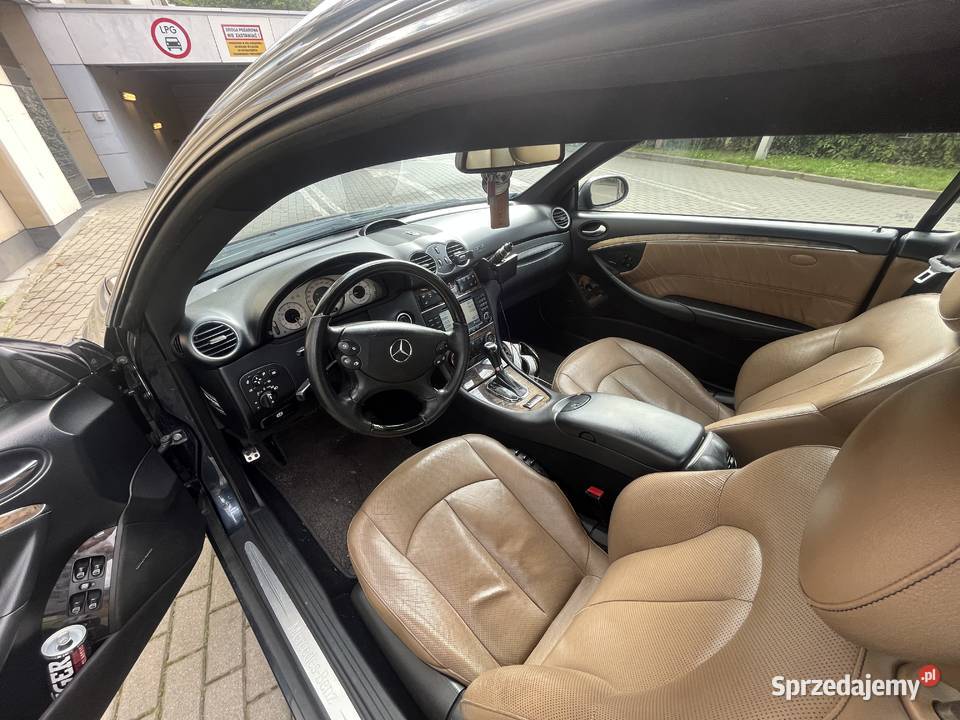 Mercedes Benz CLK 320CDI 7g tronic podgrzewane fotele Węgorzewo
