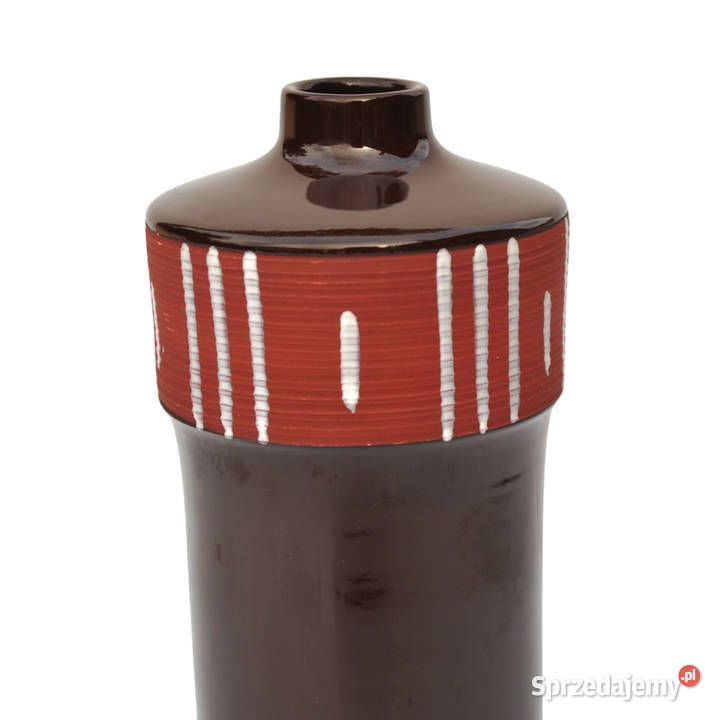 Ceramiczny wazon Keralit Litomyl Czechosłowacja Warszawa sprzedam