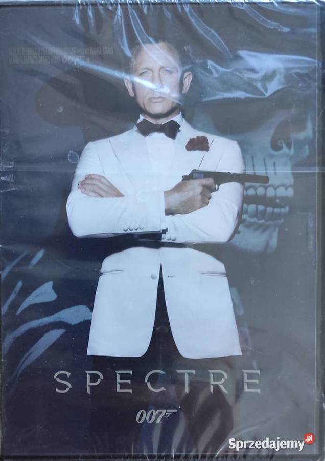 SPECTRE 007 James Bond DVD Daniel Craig Warszawa