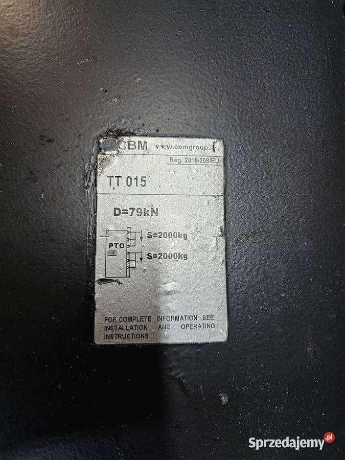 Zetor konsola zaczepu 15458949 96458949 Rolnictwo Żnin sprzedam