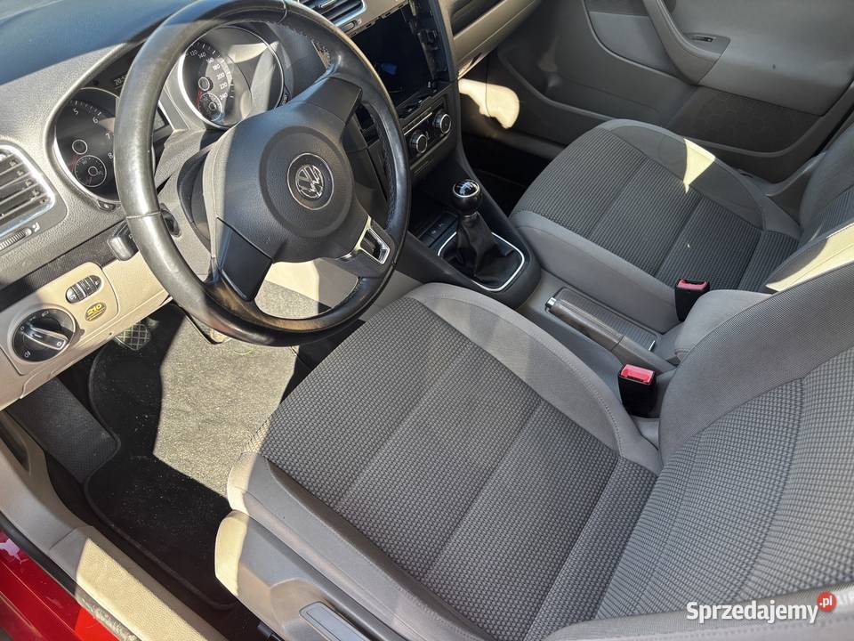 Golf 6 14 benzyna 2010r z Niemiec czerwony Słubice