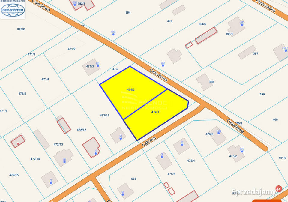 Dwie działki pod zabudowę Chotyłów lubelskie