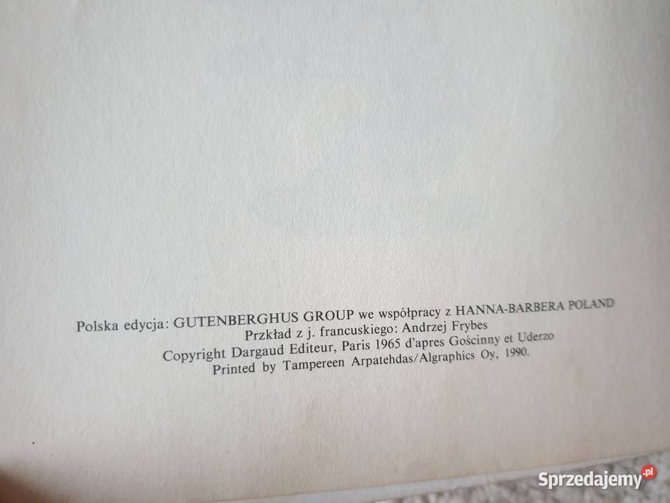 Asterix 1 wydanie pierwsze 1990 pomorskie Gdynia