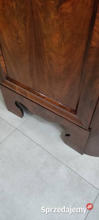 Piękny kątnik biedermeier antyk