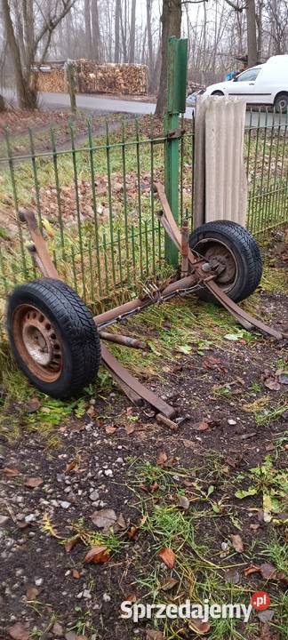 sprzedam oś na przyczepkę Janów Lubelski