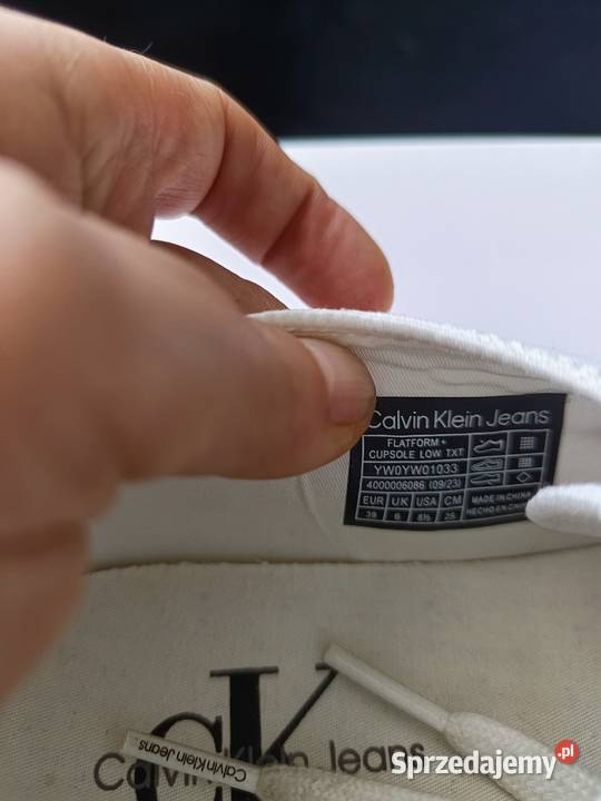 Calvin klein sneakersy trampki nowe Wejherowo sprzedam