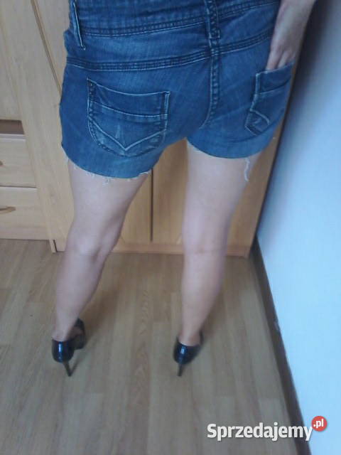 spodenki jeansowe 38 stradivarius Moda i Styl Wesoła