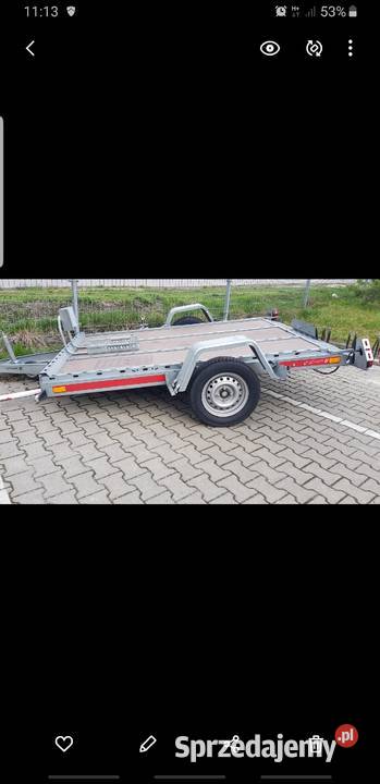 Przyczepa motocyklowa Tema hydraulika Chełm