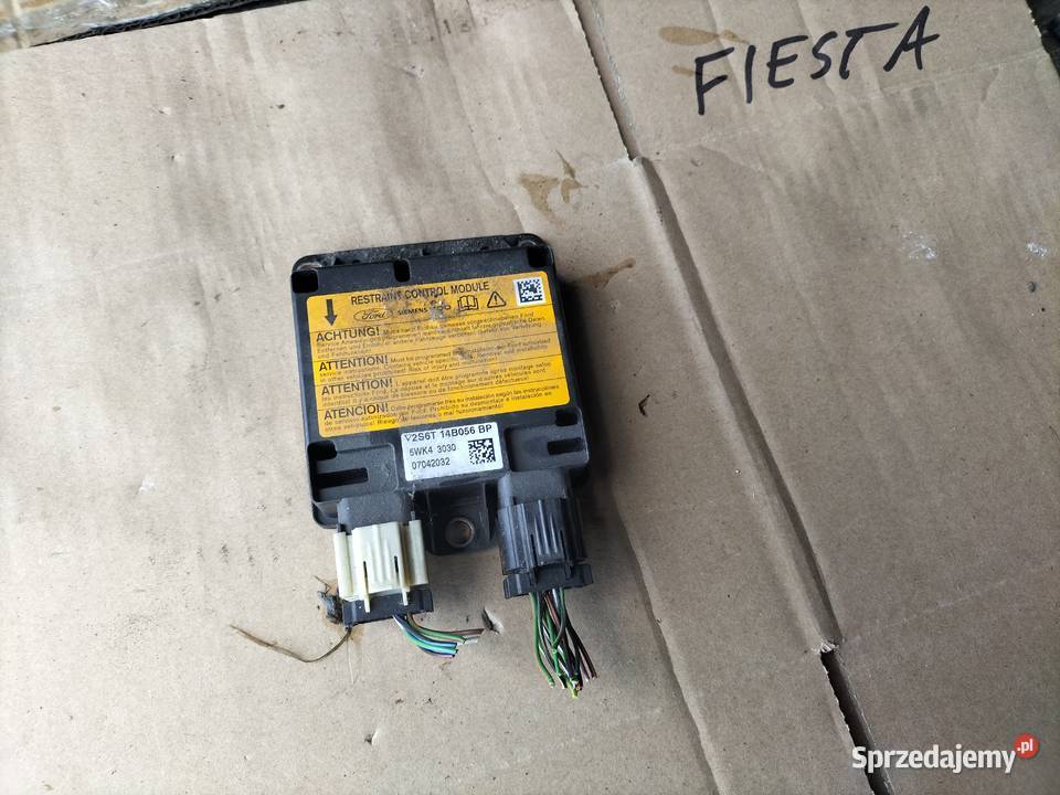 komputer sterownik moduł Airbag FORD FIESTA MK5 Kamień-Kolonia