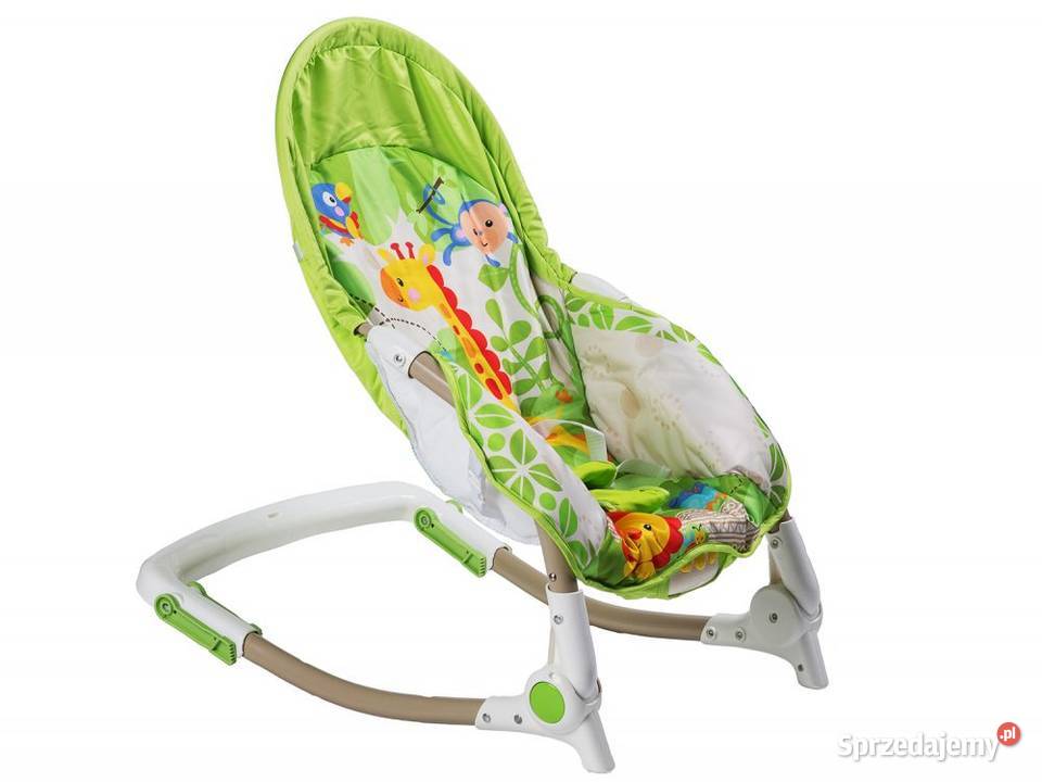 Leżaczek bujaczek kołyska wibracje muzyka lew Akcesoria Bielsk Podlaski