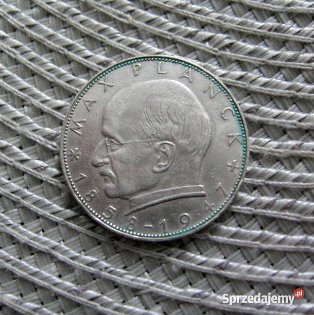 Niemcy 2 Marki 1962r D Planck Kalisz