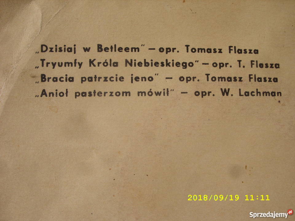 PIOTR SZCZEPANIKKOLEDY singiel winyl Płyty i kasety Wołów