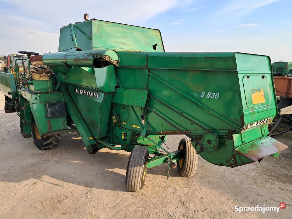 Kombajn Volvo BM S830 z sieczkarnia silnik Radom