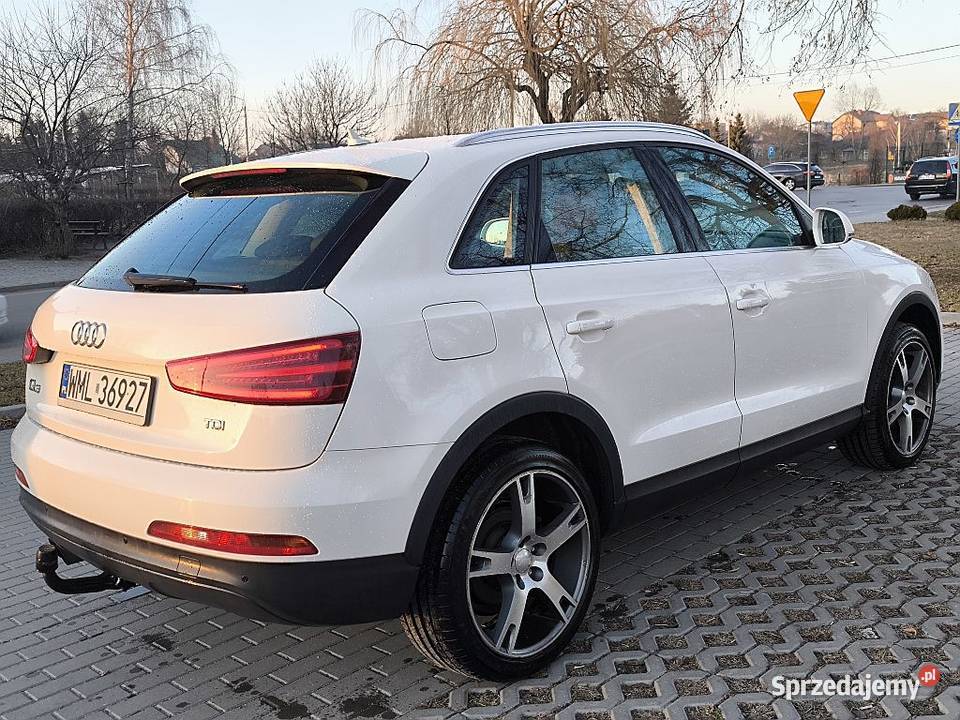 Audi Q3 20TDI 140 2013r Ledy Ksenon Nawigacja Mława