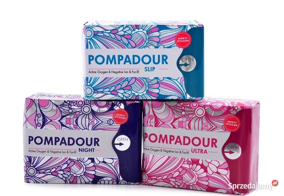 POMPADOUR SLIP anion wkładki higieniczne tester Warszawa
