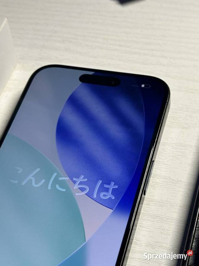 iPhone 15 Pro Blue Titanium 256 GB 86 Nowa Sarzyna