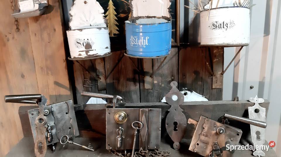 Zabytkowa zamek puszkowy Sosnowiec sprzedam