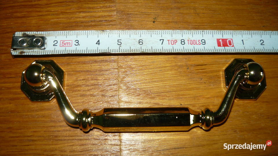 Uchwyt 4 zestaw rączka do szuflady złoty vintage