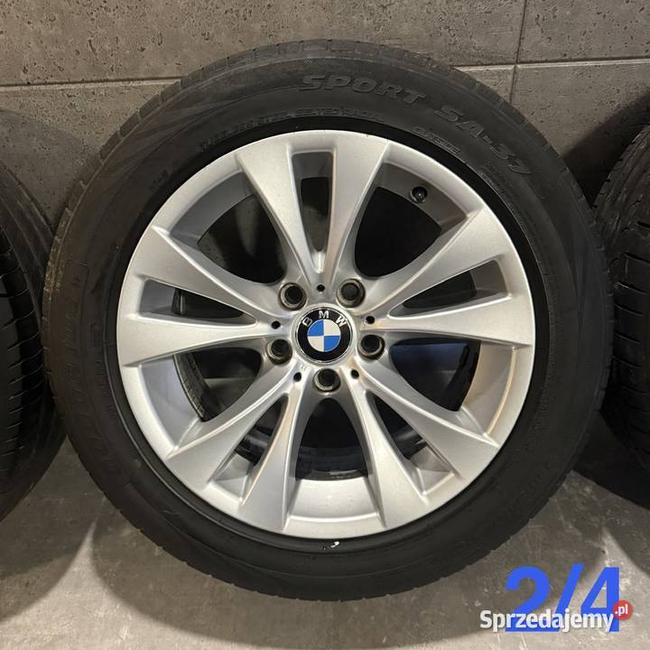 17 BMW e60 e61 felgi koła kompler 5x120 ET20 8J Lubasz