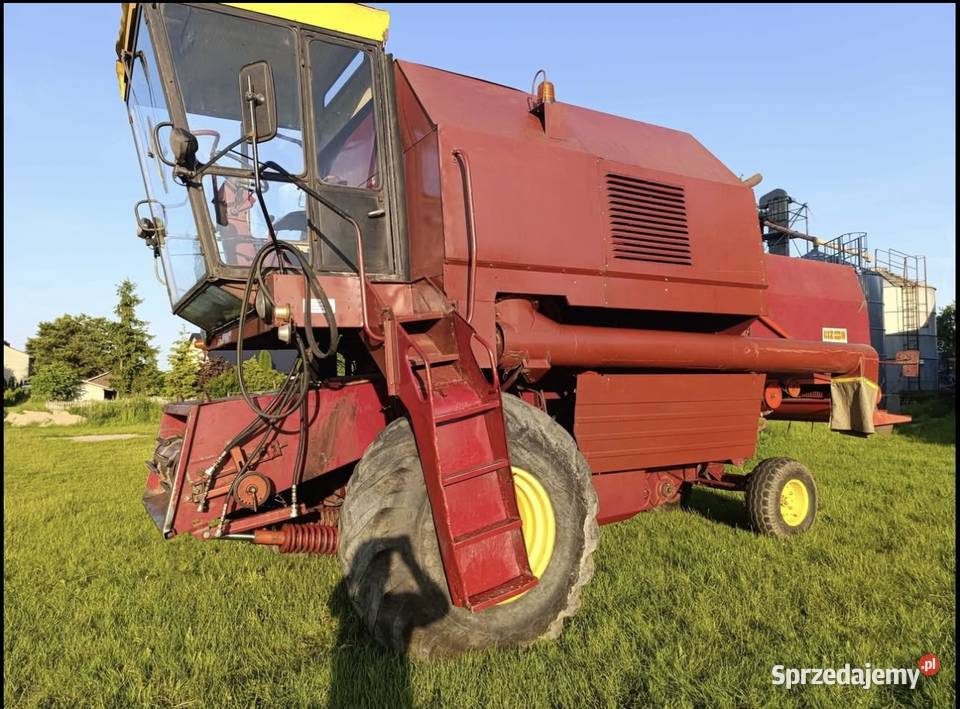 Bizon rekord z058 1986 z hederem i wózkiem Mstyczów