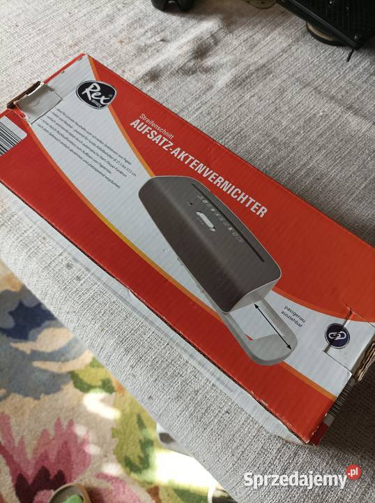 Niszczarka do papierudokumentów Rex Office Płock