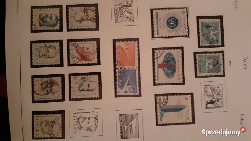 Znaczki Poczty polskiej śląskie Ciasna