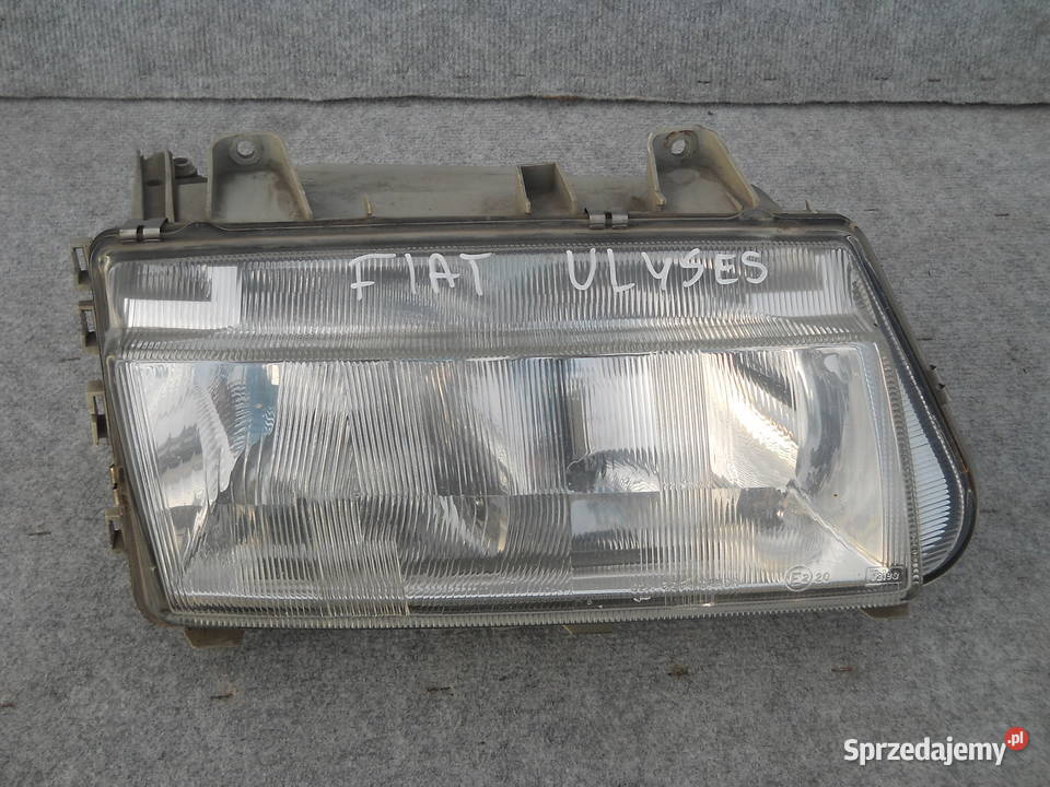 FIAT ULYSSE LAMPA PRAWA Oświetlenie Motoryzacja Siechnice sprzedam