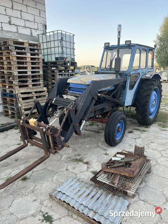 ciągnik z ładowaczem Leyland nuffield 344 Końskowola sprzedam