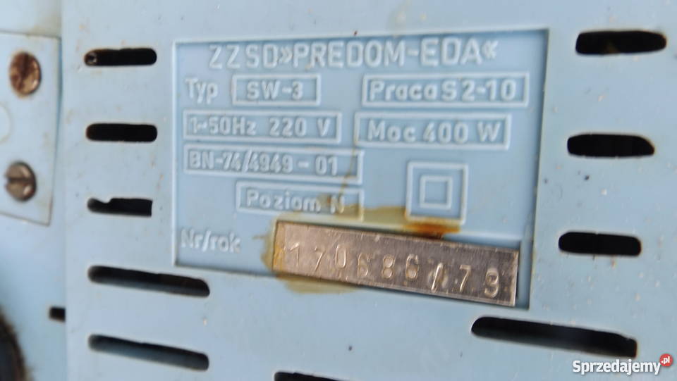 Sokowirówka Predom EDA z PRLu Sprawna ładny Stan Grodziczno